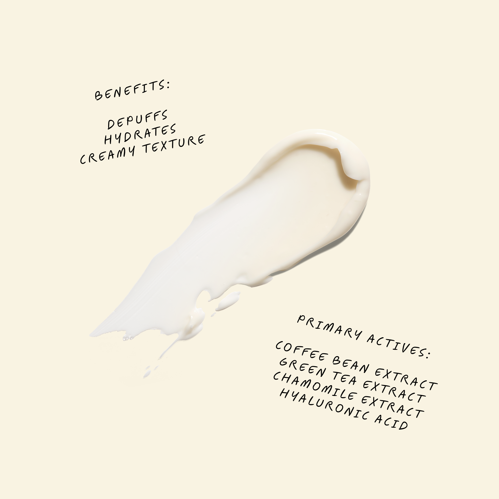 Poth eye cream benefits — depuffs, brightens, and moisturizes the under-eye area
