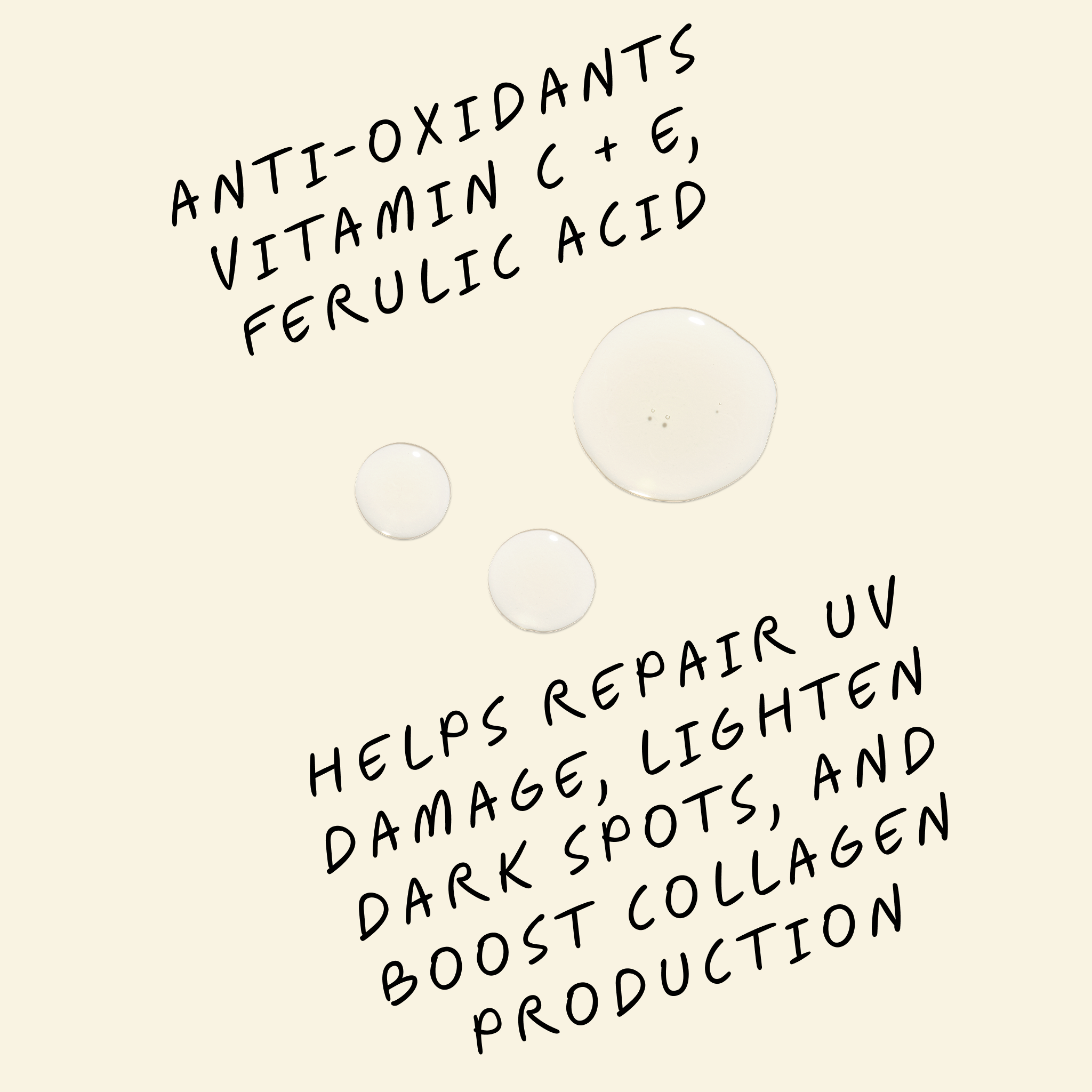 the sun damage protection set: repair serum + clear gel SPF 50