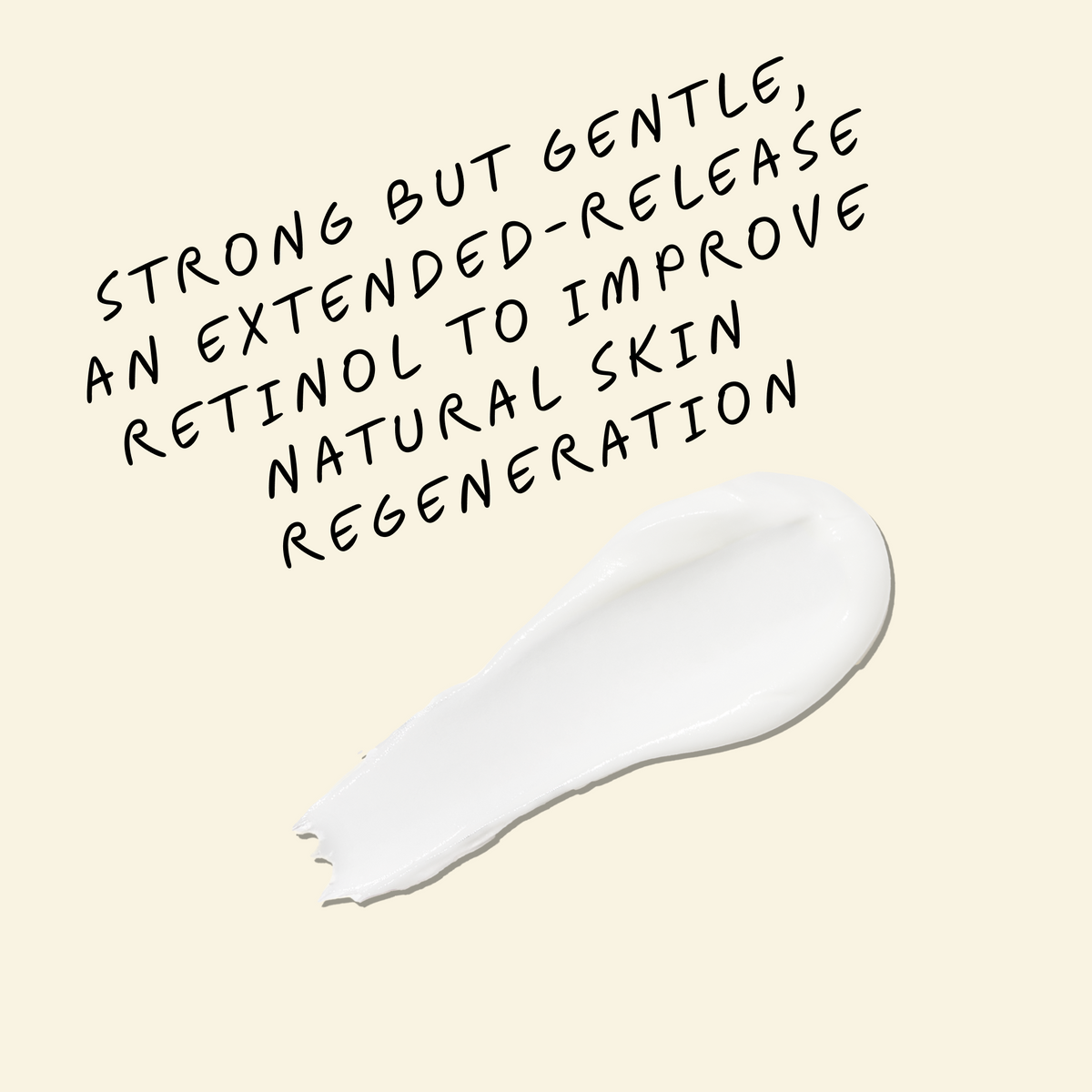 poth nightly retinol texture: strong but gentle, an extended-release retinol